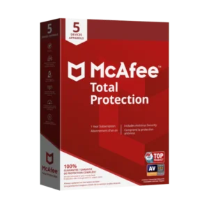 McAfee Total Protection (5 Device, 1 Year)