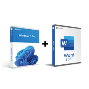 Microsoft Windows 11 Pro + Microsoft Word 2021