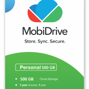 MobiDrive Personal 500 (Yearly subscription)