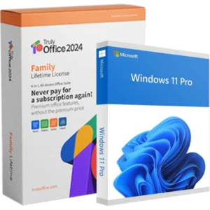 Truly Office Family Lifetime License + Windows 11 Pro